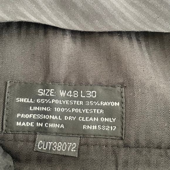 Alexander Julian colours men’s grey slacks pants 48x30 plus - Picture 3 of 10
